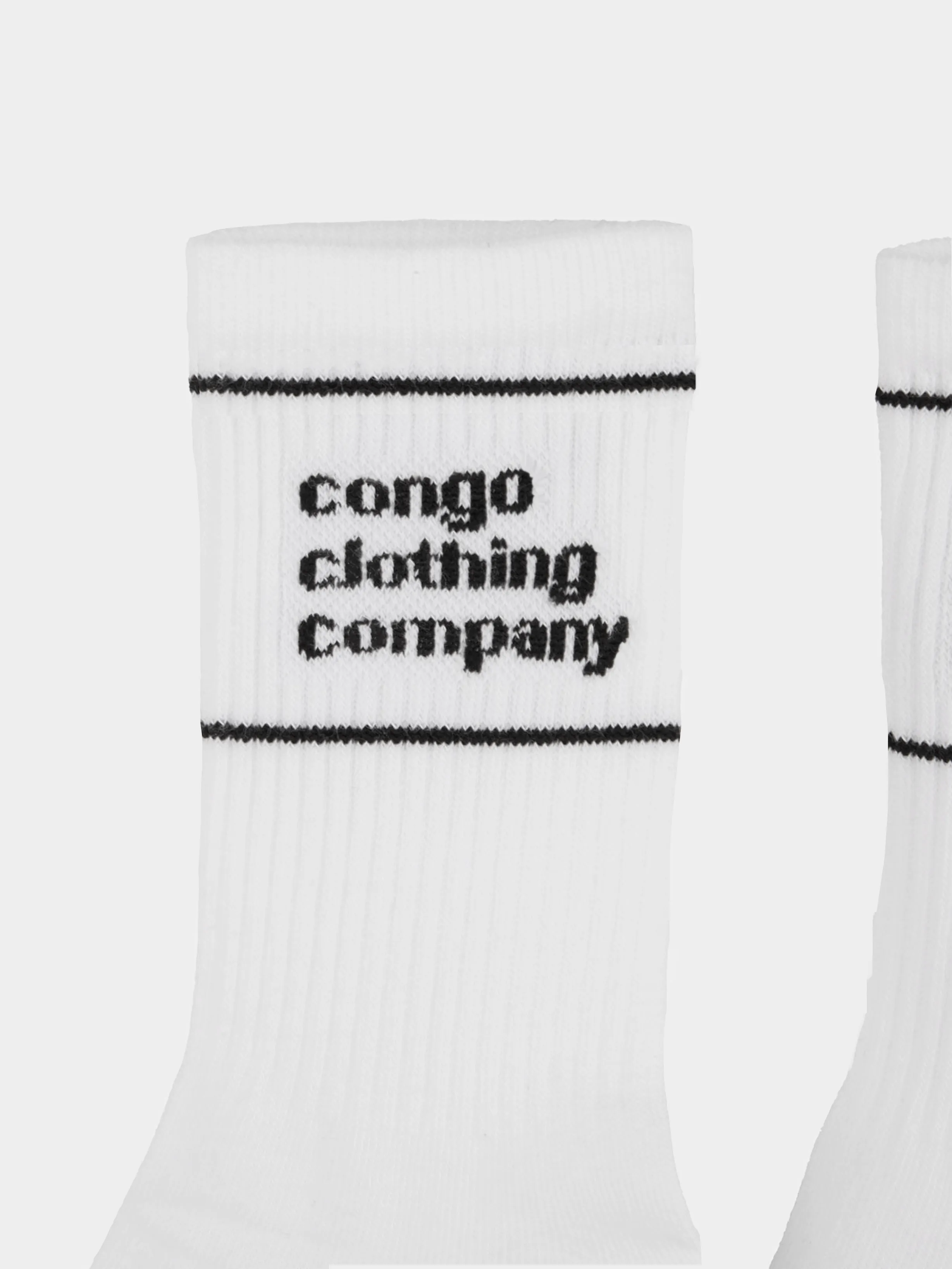 CCC Logo Socks White
