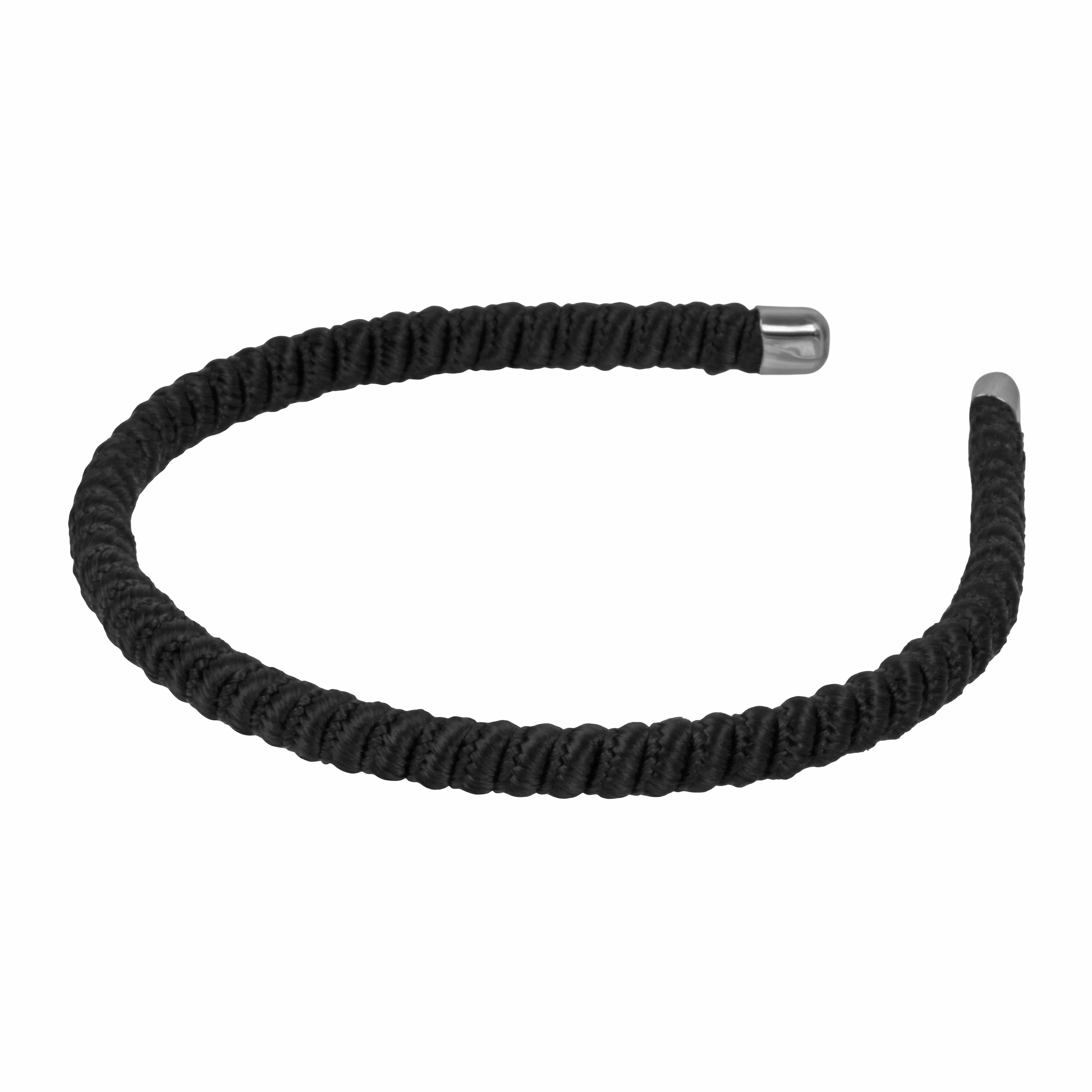 Celine 1 cm Black Headband