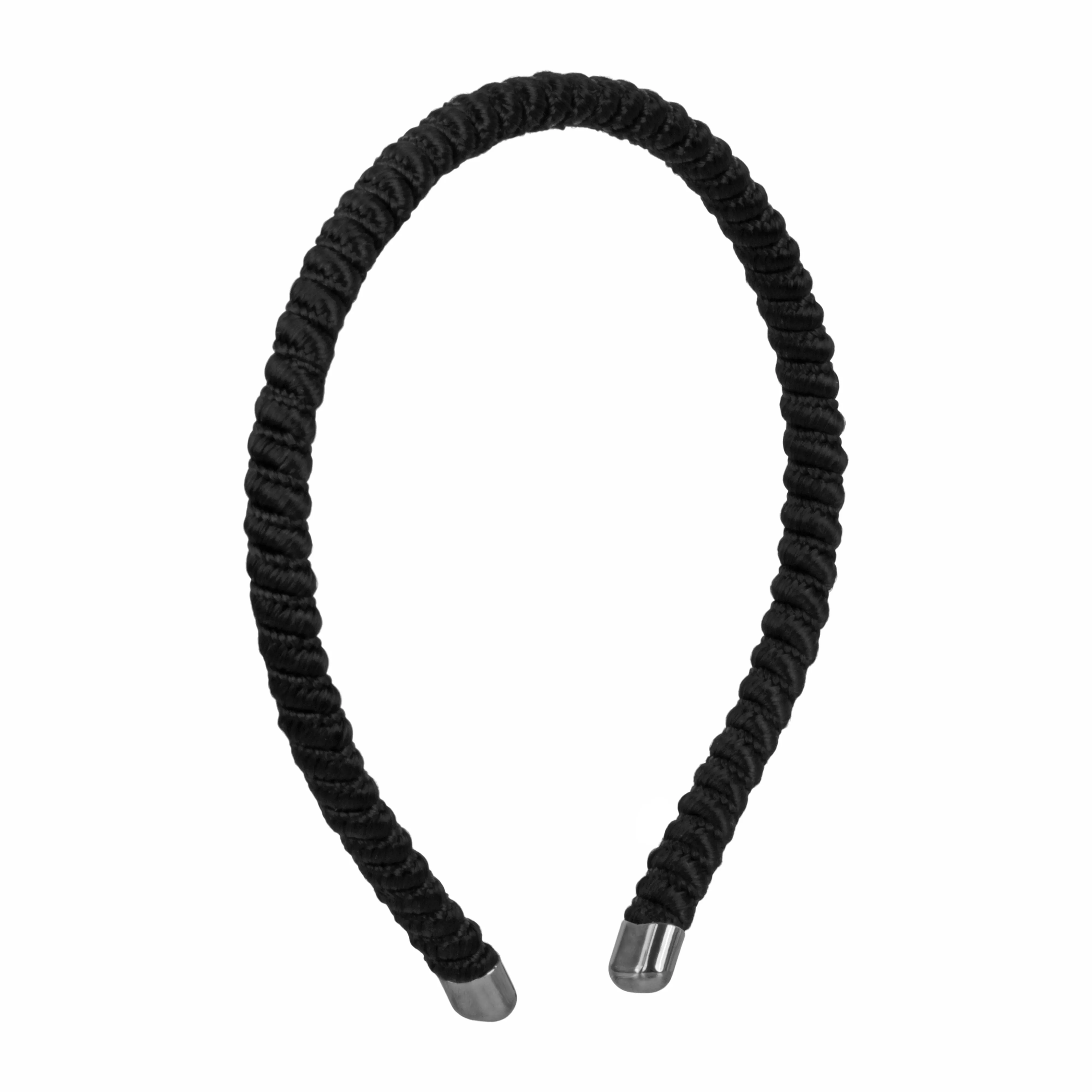 Celine 1 cm Black Headband