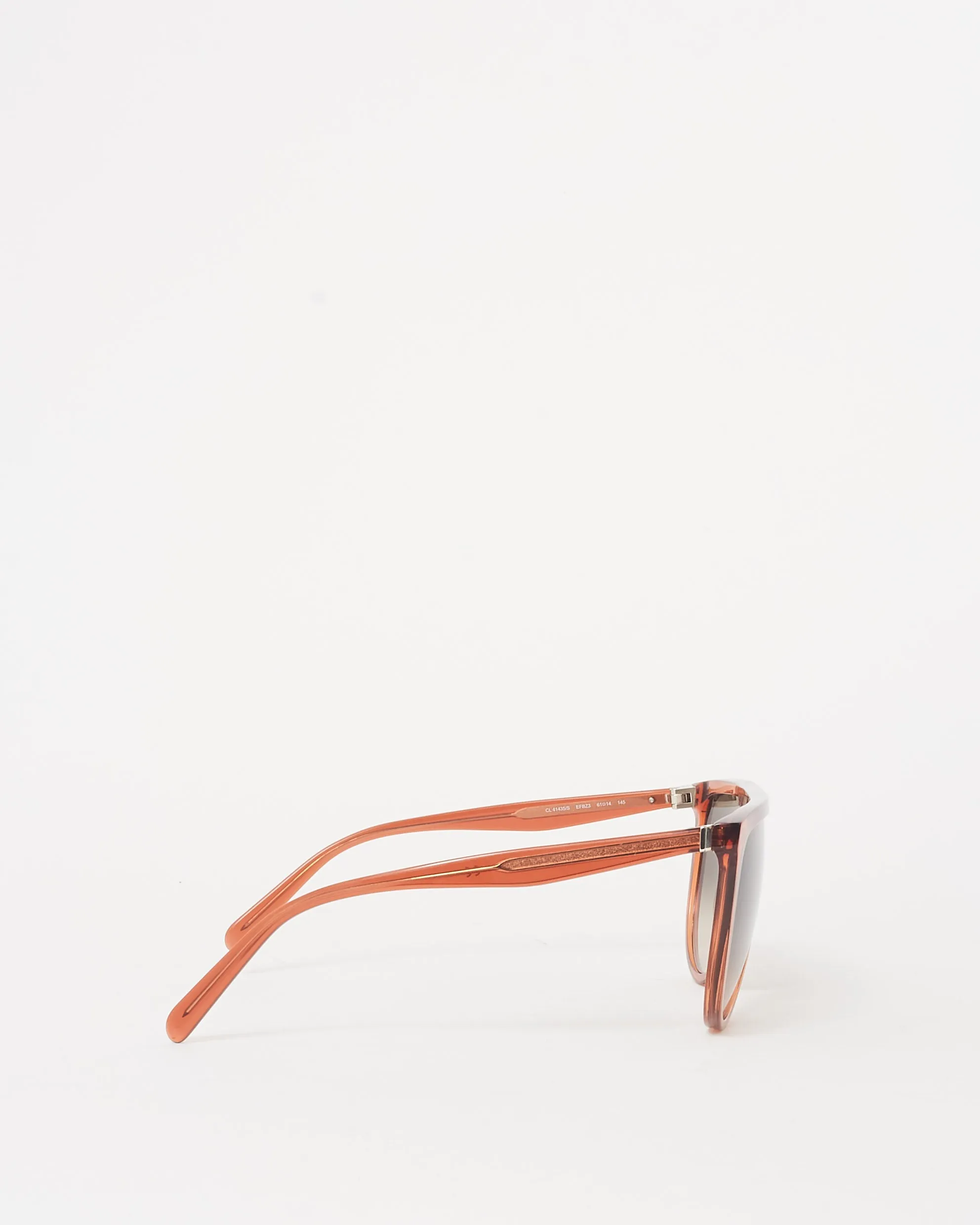 Celine Oversized Red Flat Top CL41435/S Sunglasses