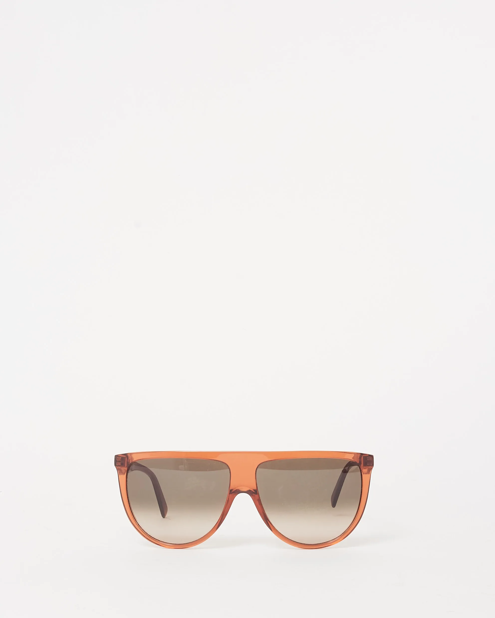 Celine Oversized Red Flat Top CL41435/S Sunglasses