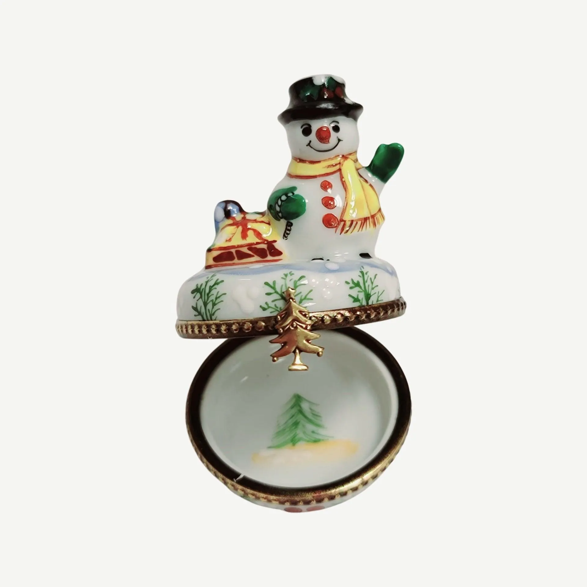 Christmas Snowman Waving Best Detail