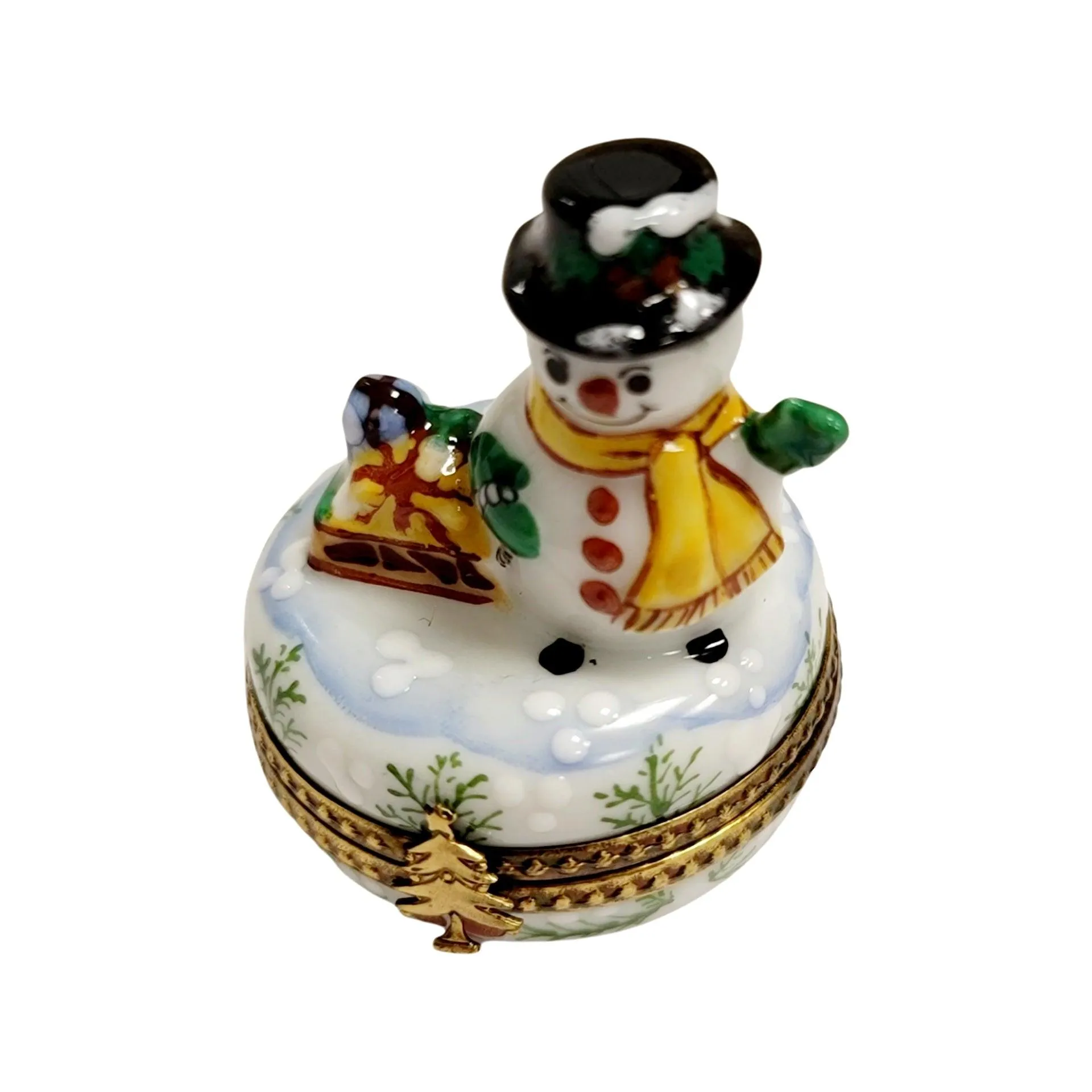 Christmas Snowman Waving Best Detail