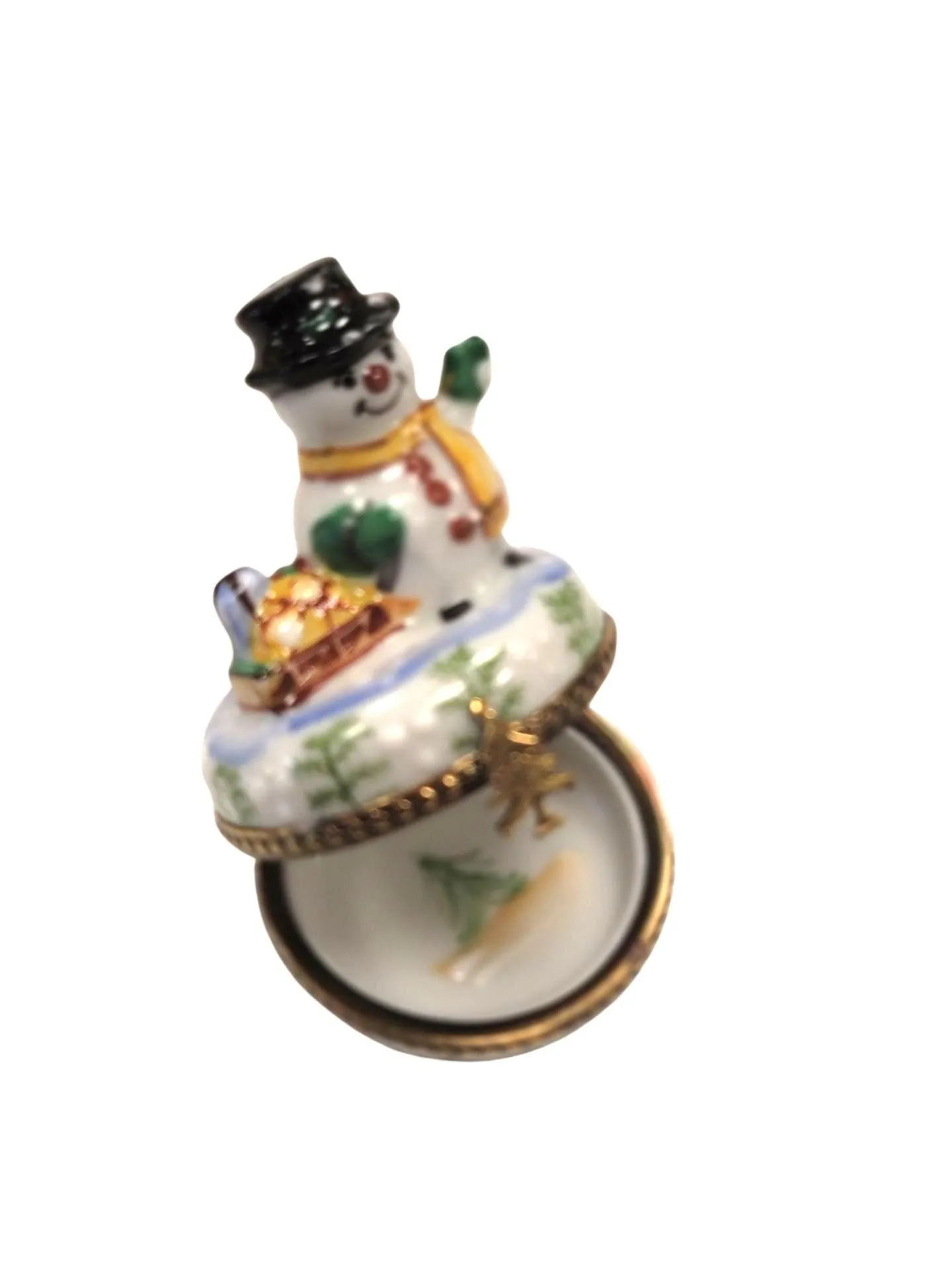 Christmas Snowman Waving Best Detail