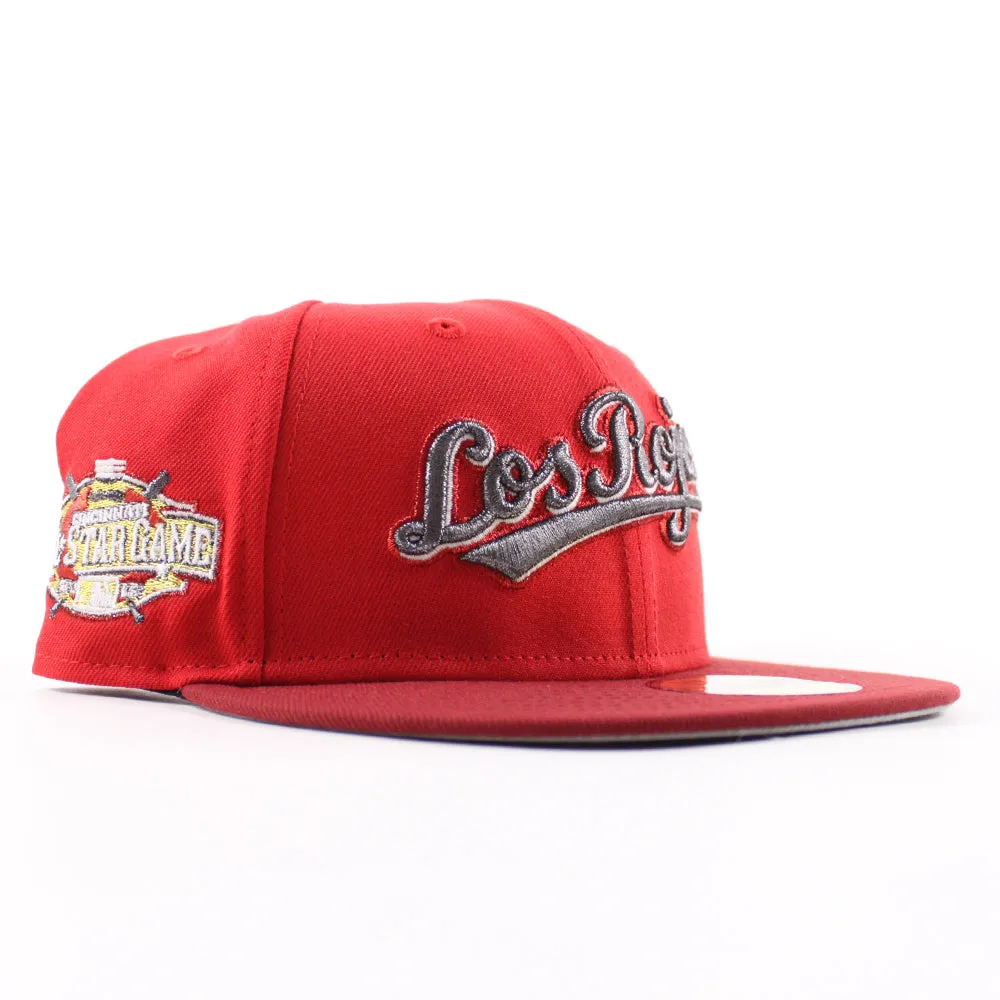 Cincinnati Reds 2015 All Star Game New Era 59Fifty Fitted Hat (Scarlet Red Gray Under Brim)
