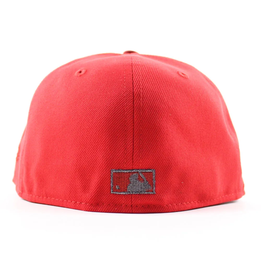 Cincinnati Reds 2015 All Star Game New Era 59Fifty Fitted Hat (Scarlet Red Gray Under Brim)