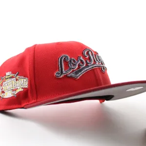 Cincinnati Reds 2015 All Star Game New Era 59Fifty Fitted Hat (Scarlet Red Gray Under Brim)
