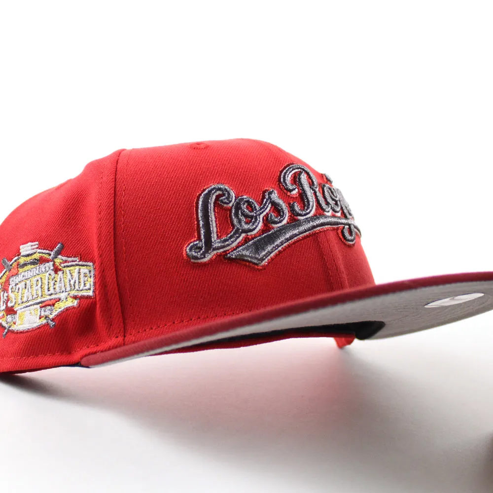 Cincinnati Reds 2015 All Star Game New Era 59Fifty Fitted Hat (Scarlet Red Gray Under Brim)