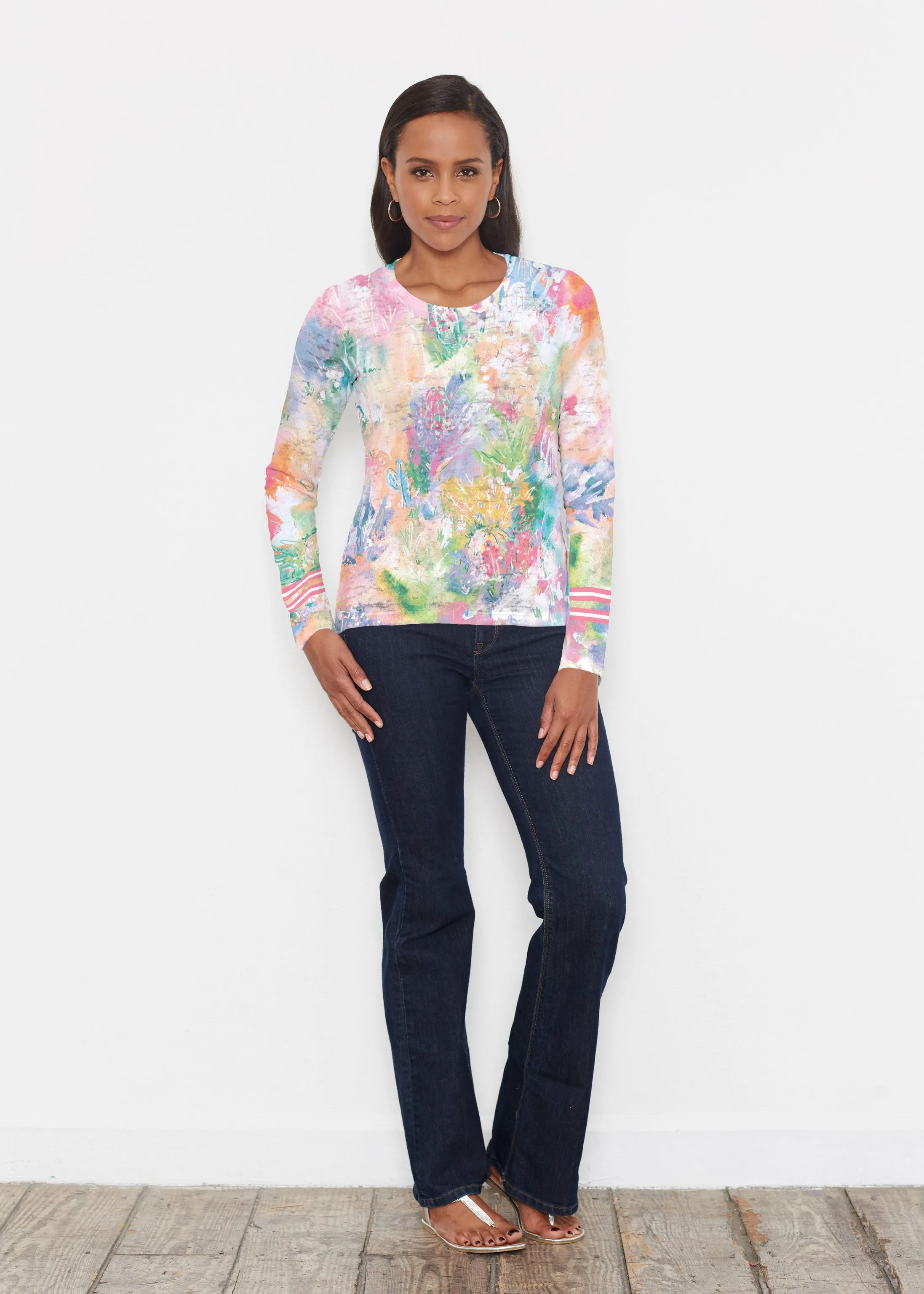 Cool Desert Vibes (17232) ~ Signature Long Sleeve Crew Shirt