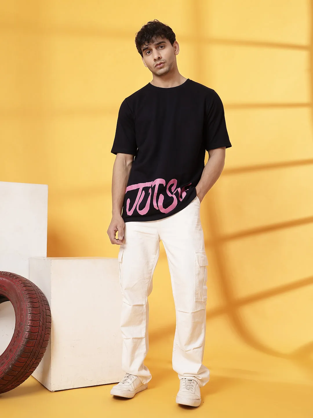 Cool Vibes Back Print T-Shirt