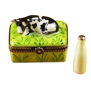 Cow with Milk Bottle