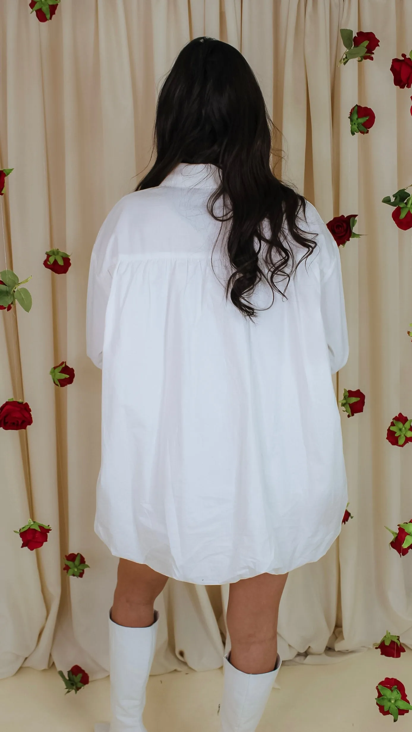 Crisp White Dress