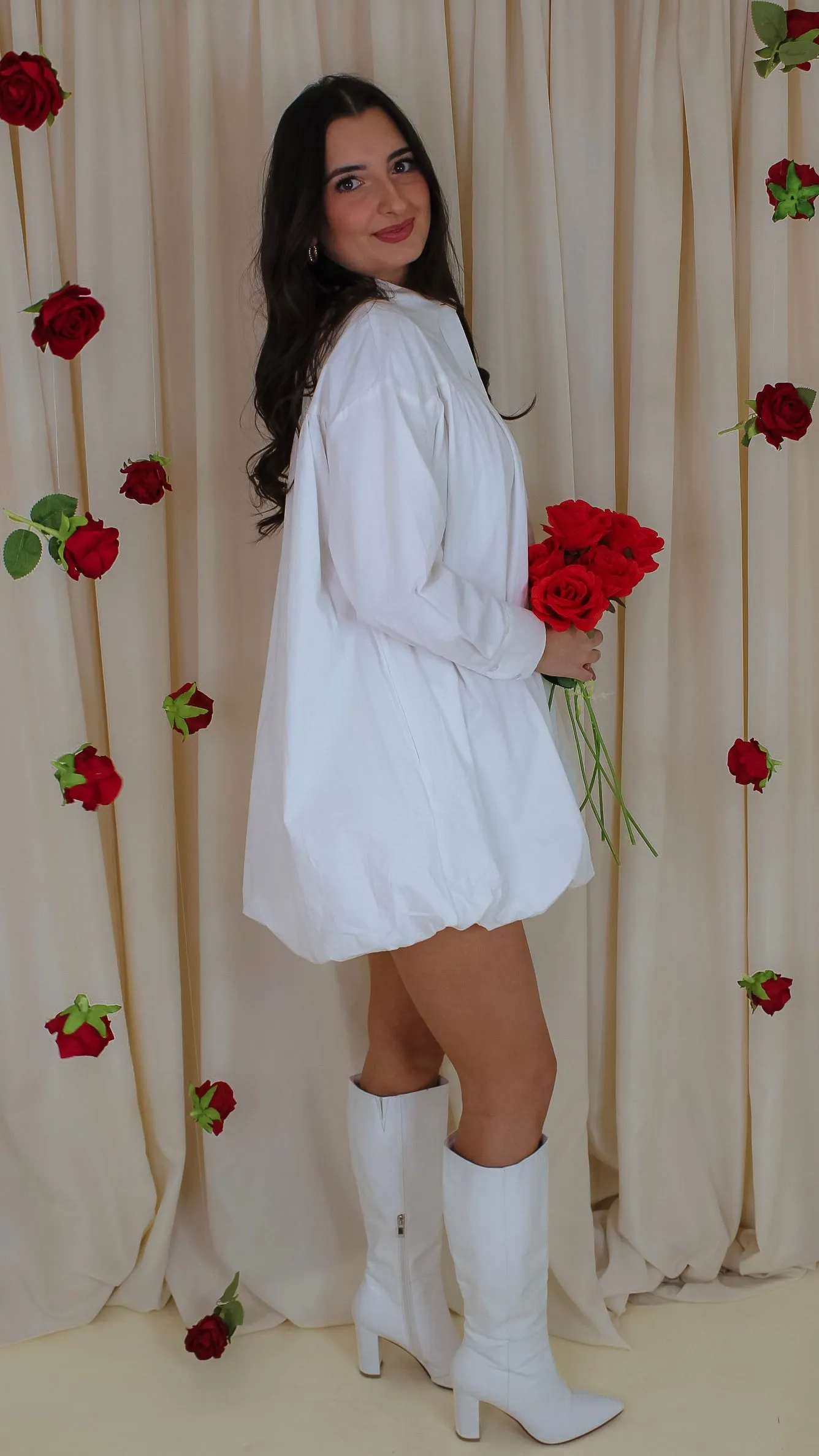 Crisp White Dress