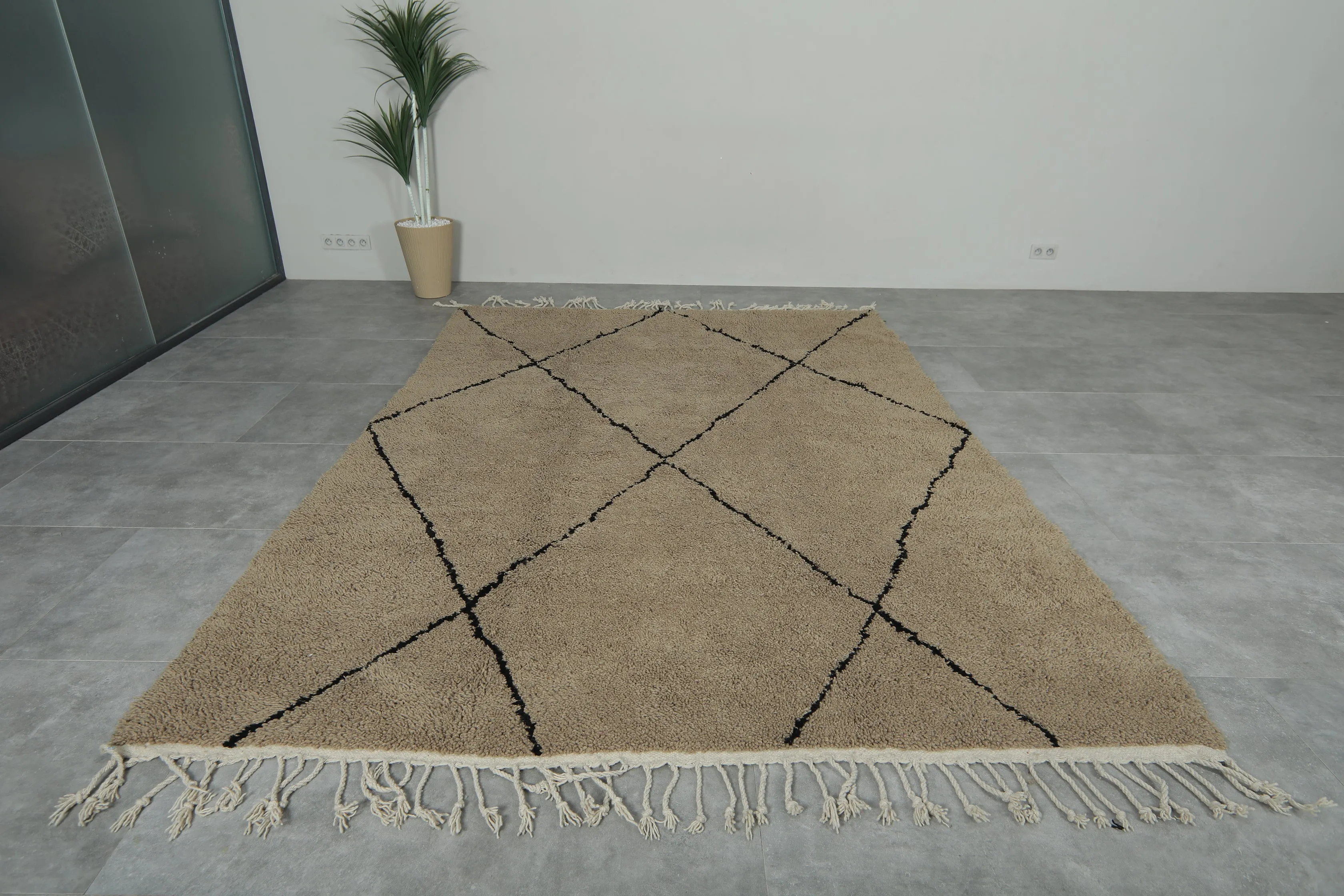 Custom Moroccan area rug - berber hadmade rug morocco