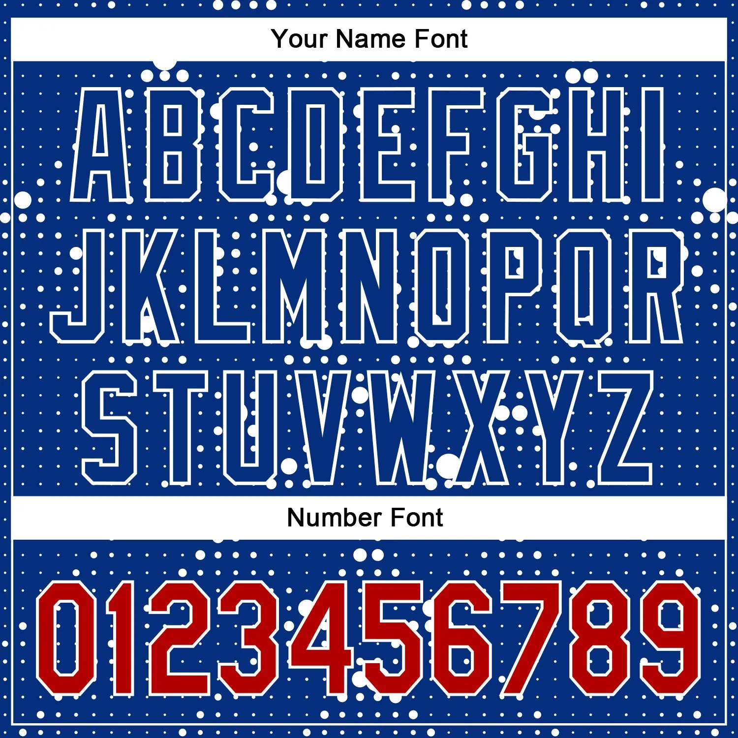 Custom Royal Red-White 3D Pattern Design Geometric Halftone Dots Authentic Baseball Jersey