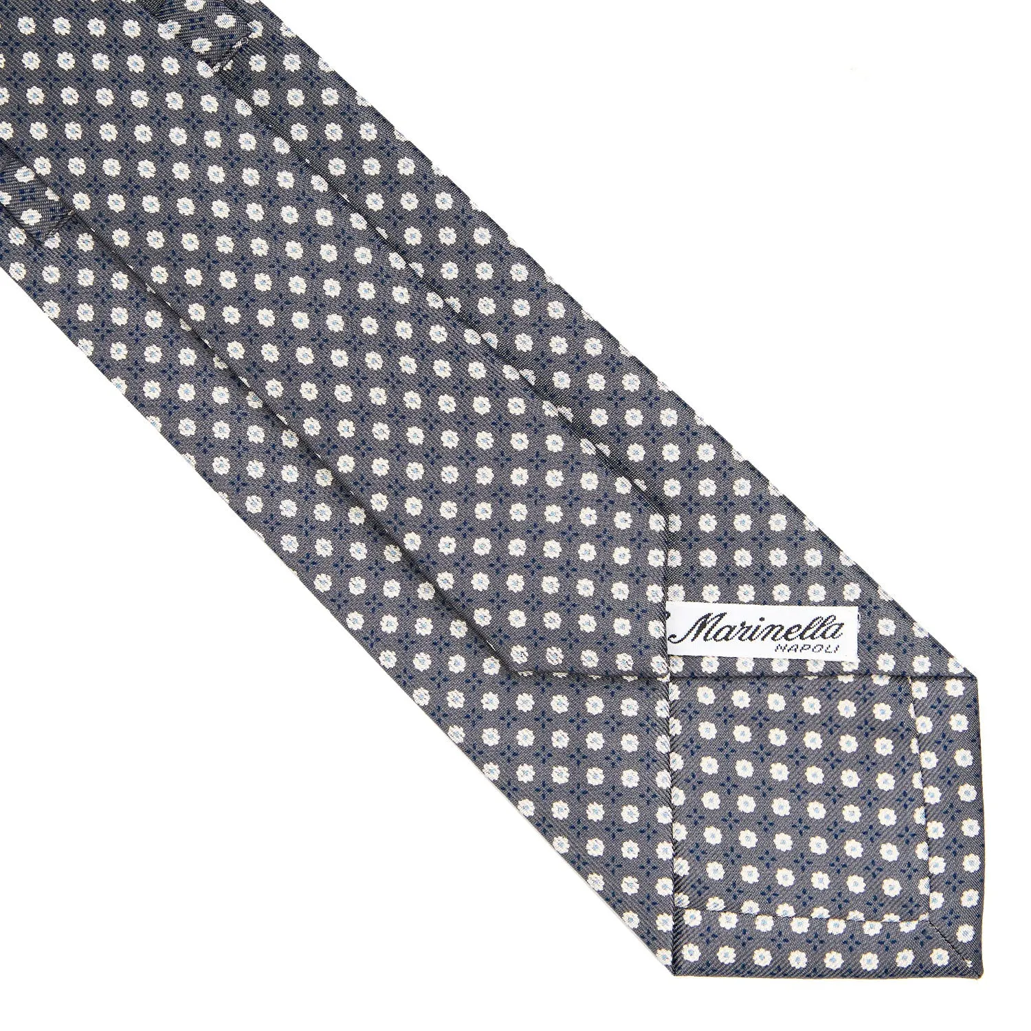 DARK GREY CLASSIC SILK TIE