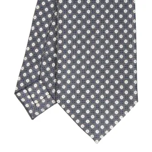 DARK GREY CLASSIC SILK TIE