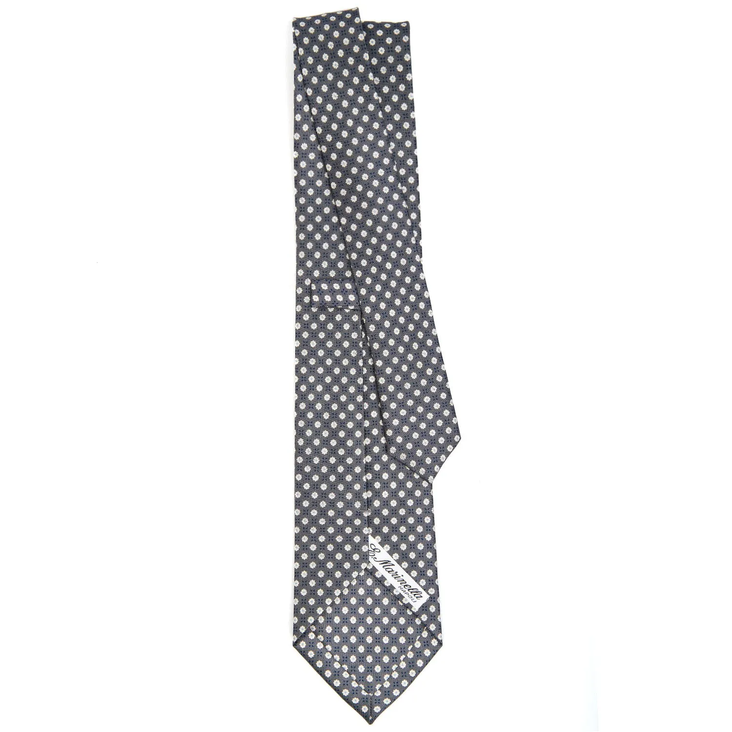 DARK GREY CLASSIC SILK TIE