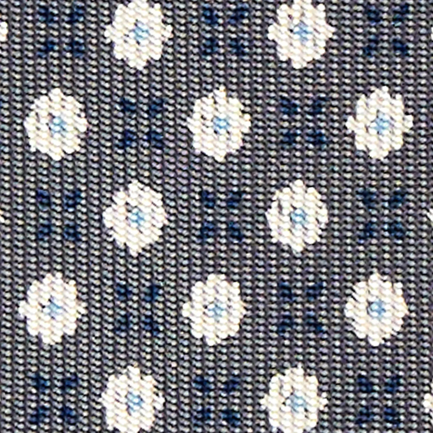 DARK GREY CLASSIC SILK TIE