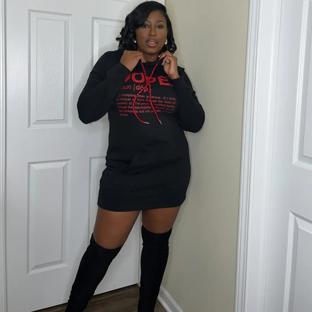 Dope Hoodie Dress
