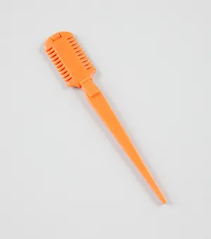 Double-Sided Mane Thinning Comb Amber