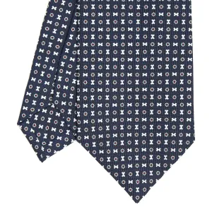 DRAK BLUE SARTORIAL CLASSIC SILK TIE