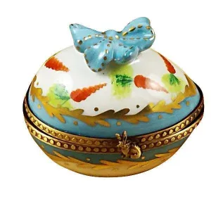 Egg with Bow and Bunny