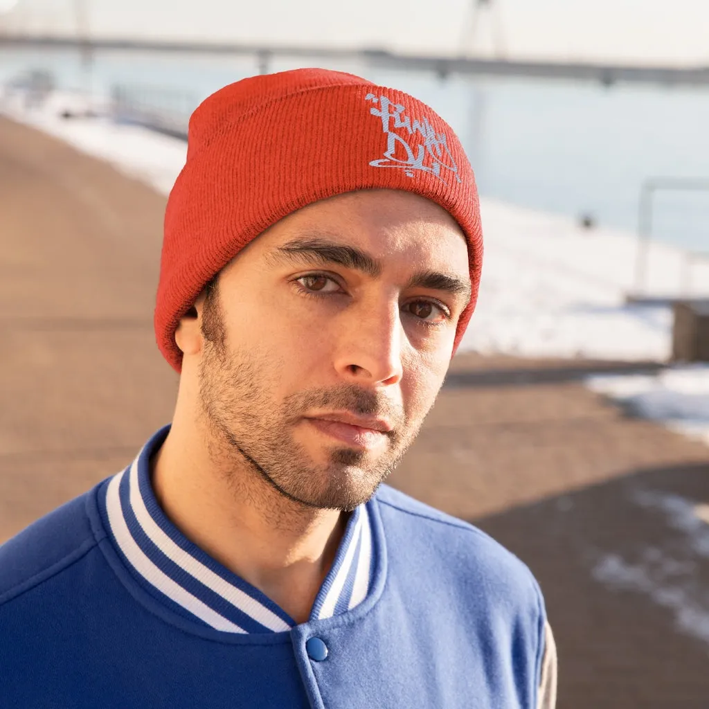 Embroidered Beanie Hat - "Funky DL" Logo