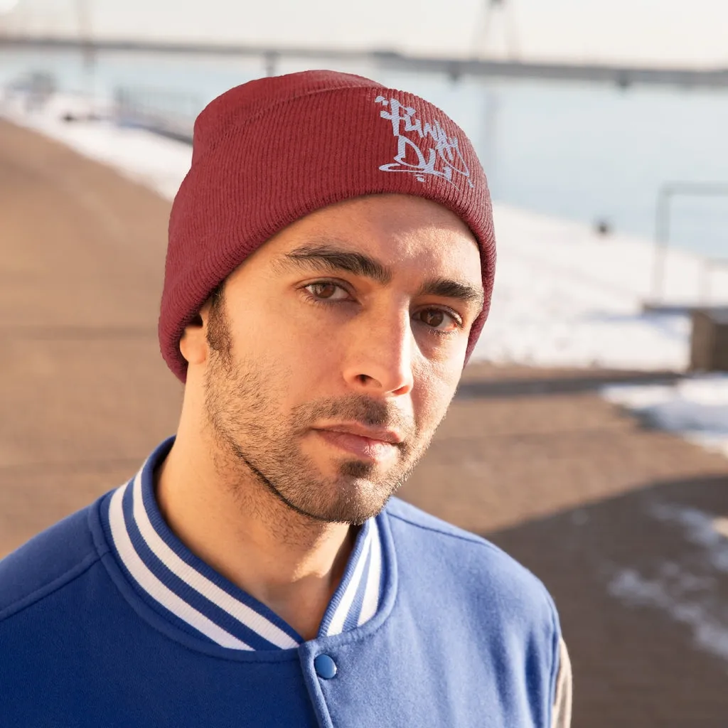 Embroidered Beanie Hat - "Funky DL" Logo