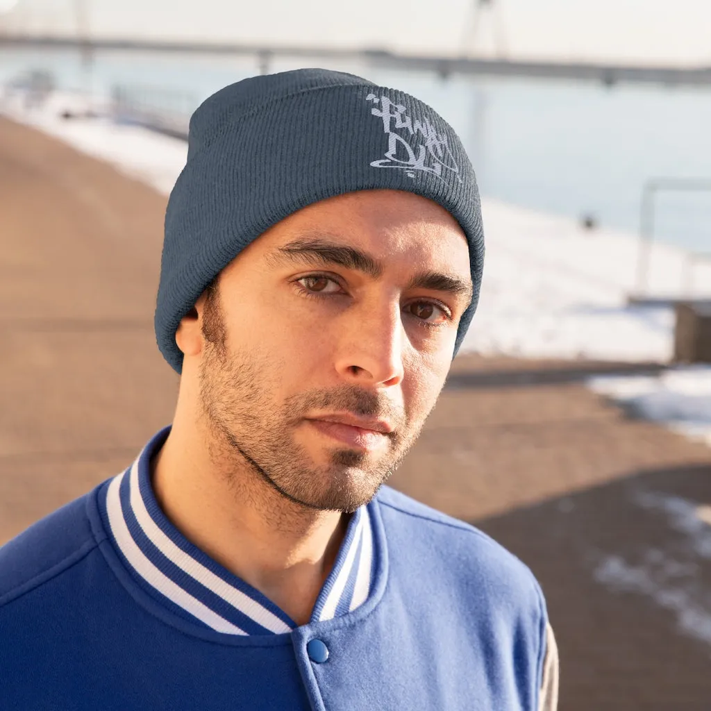 Embroidered Beanie Hat - "Funky DL" Logo
