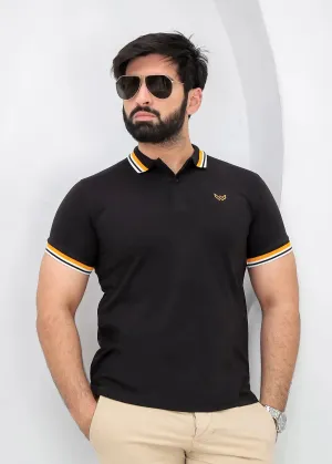 Excellence Black Polo - Premium Cotton