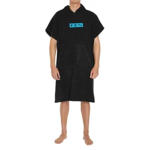 FCS TOWEL PONCHO BLACK