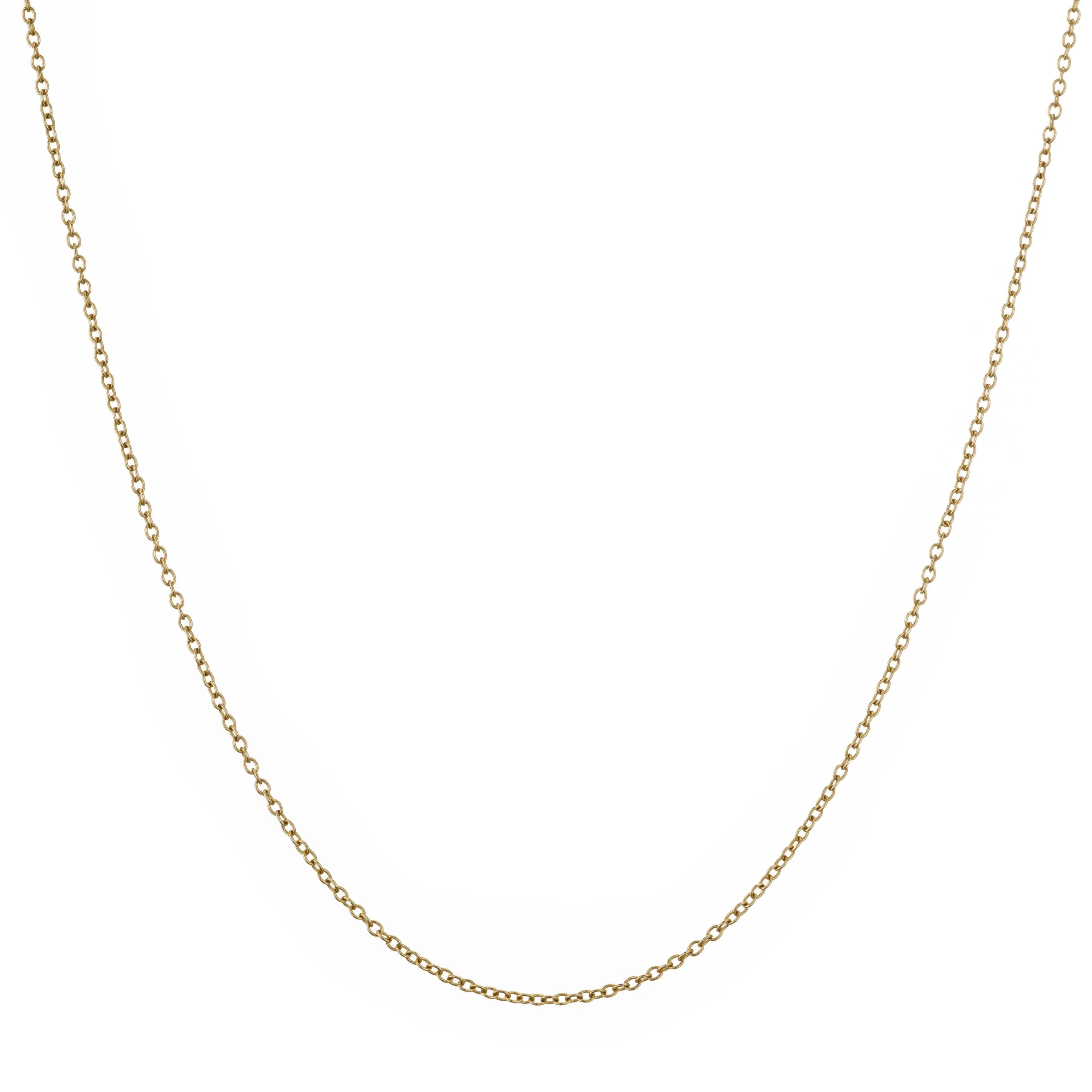 Fine Link Chain Necklace - Gold