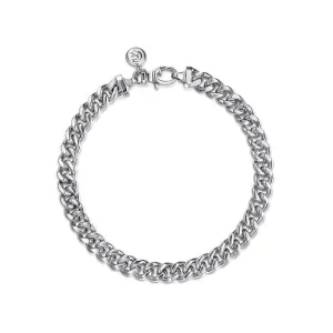 Gabriel & Co. Cuban Chain Men's Bracelet