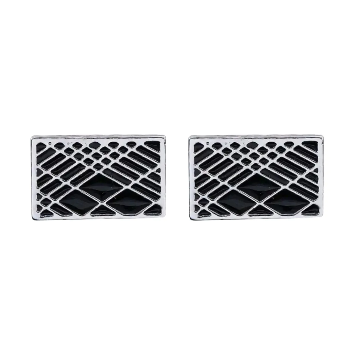 Geometric Pattern Cufflinks