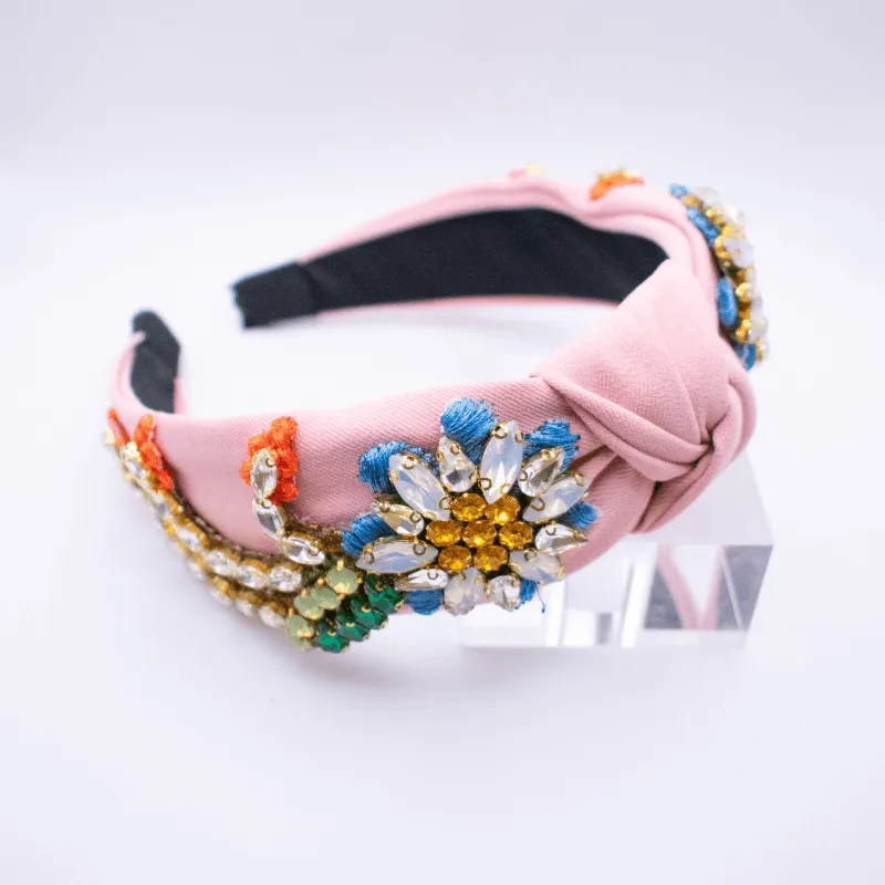 Gildie Bejewelled Knot Headband