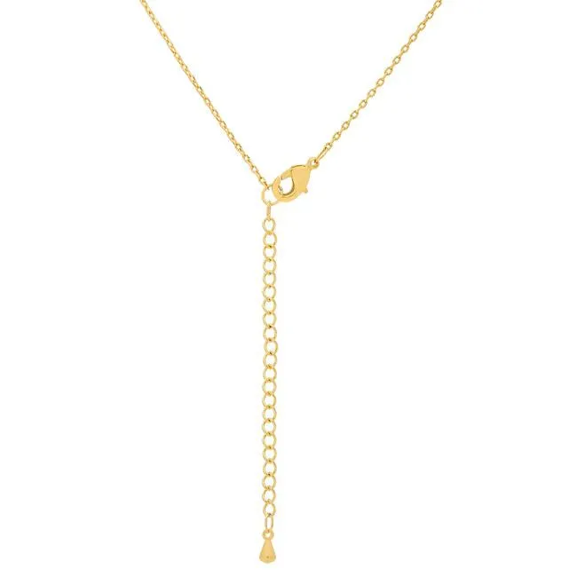Golden Initial R Pendant