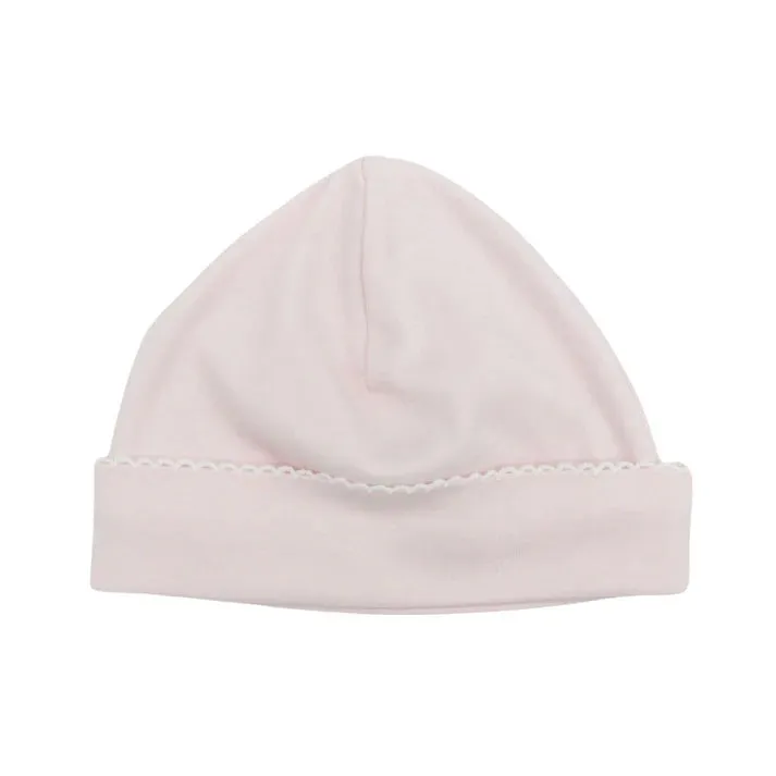 Hat with Picot Trim