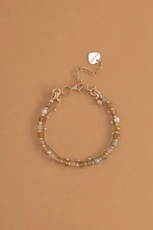 Honey Jade Lucky Charm Bracelet