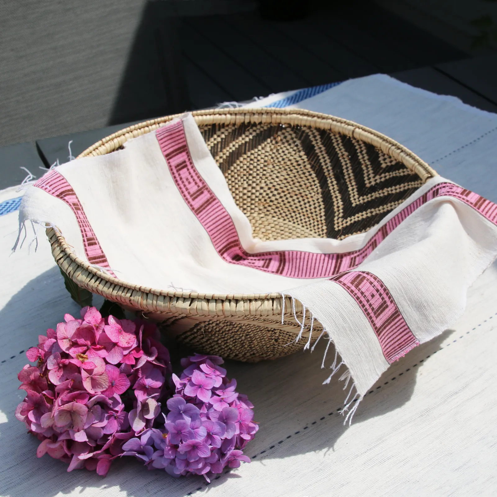 Hora Cotton Napkin with Fringe