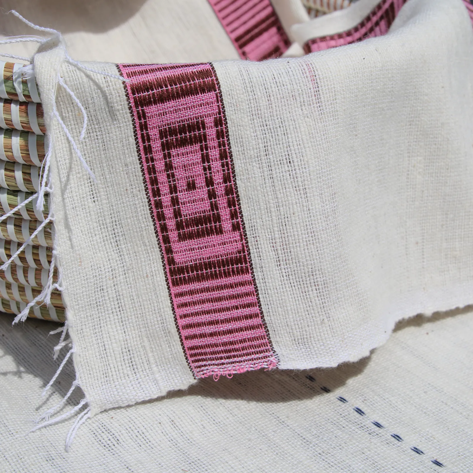 Hora Cotton Napkin with Fringe