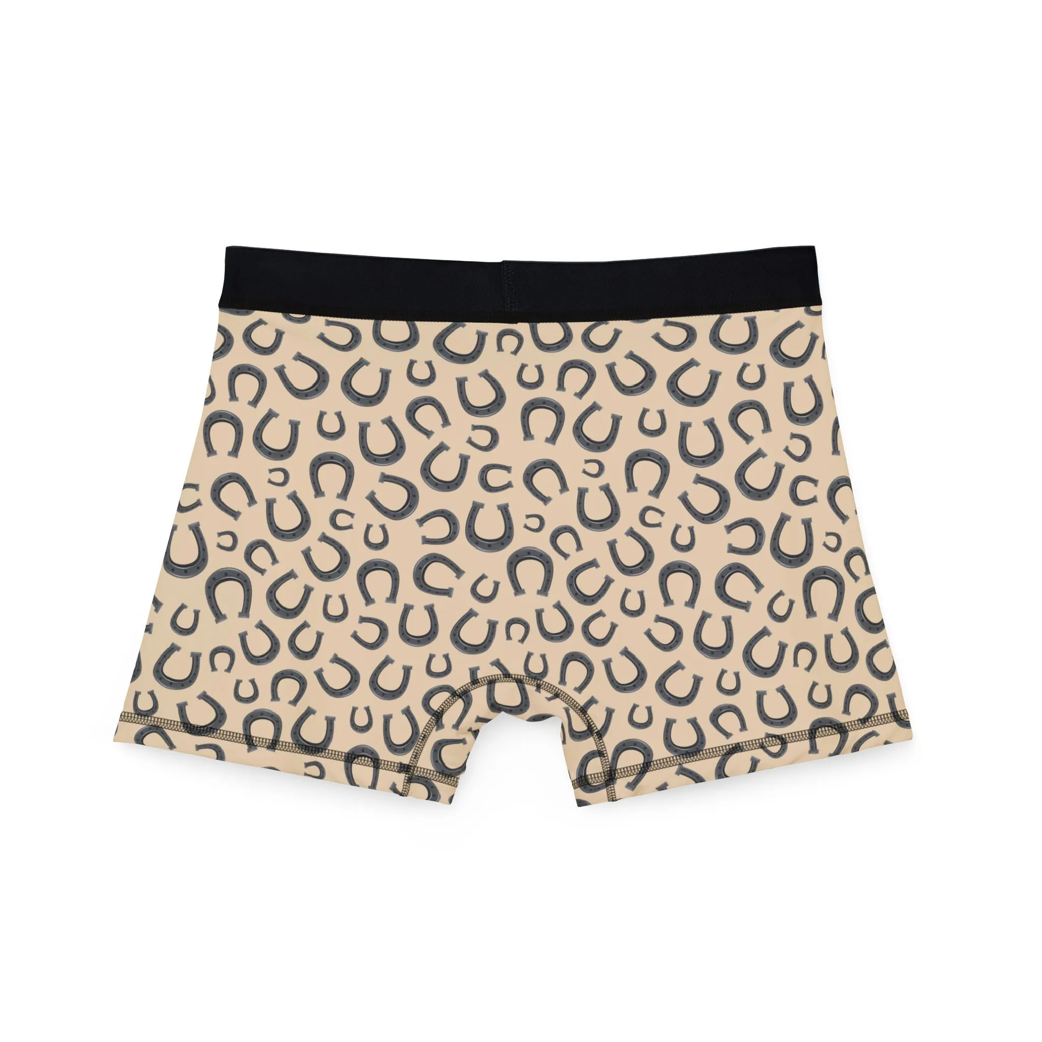 Horseshoe Print Men's Boxers - Stylish & Comfortable Edition