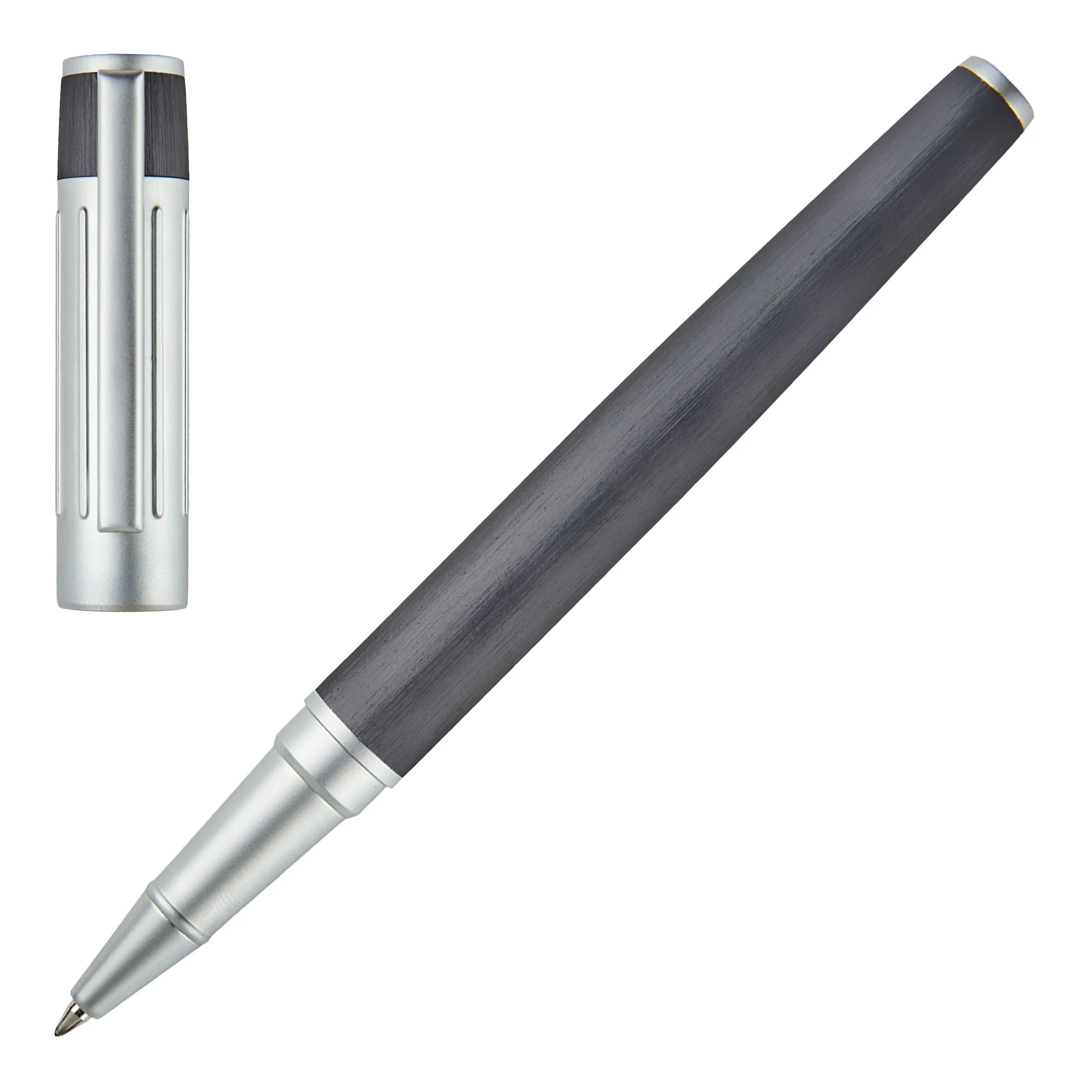 HUGO BOSS HPKR306D-Set Gear Ribs Gun (rollerball pen & key ring)