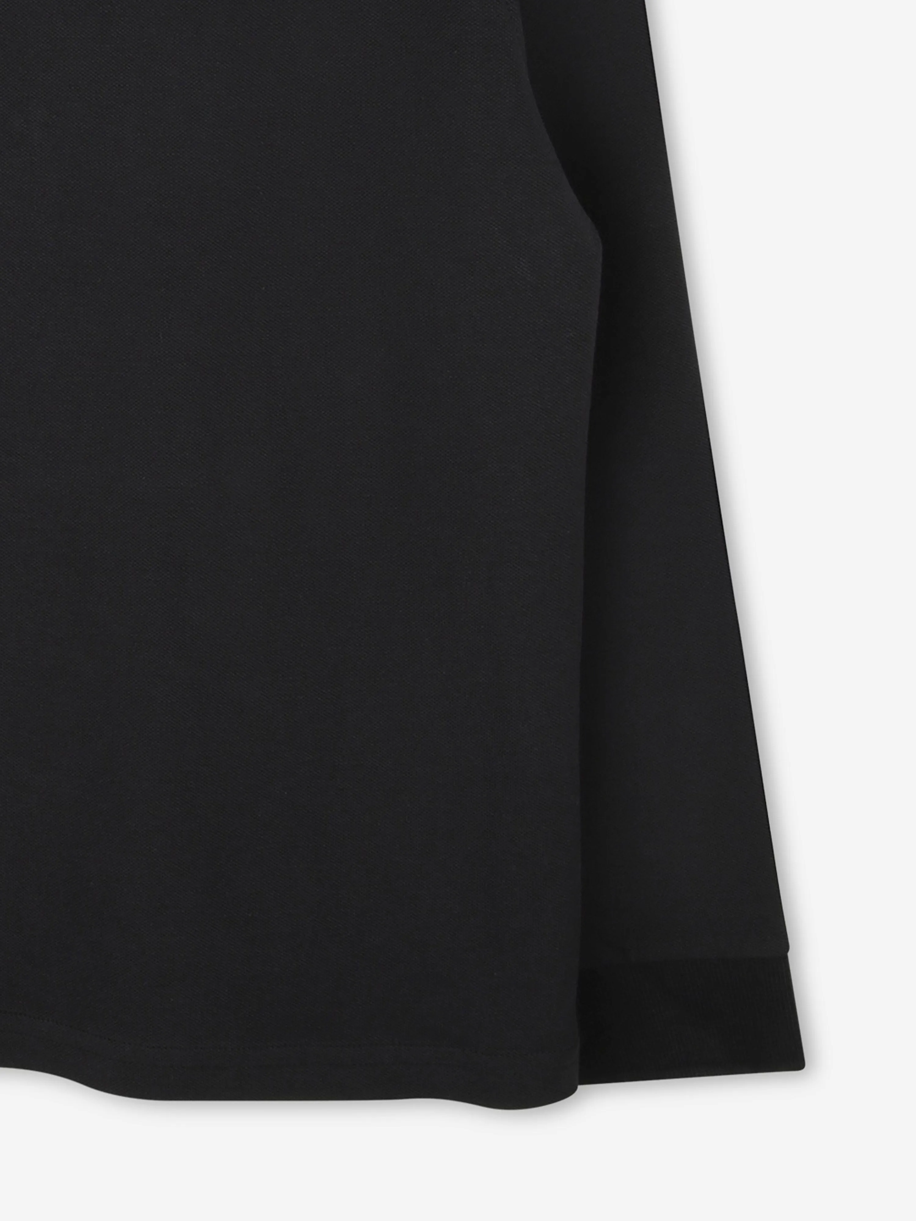 Hugo Boys Long Sleeve Polo Shirt in Black