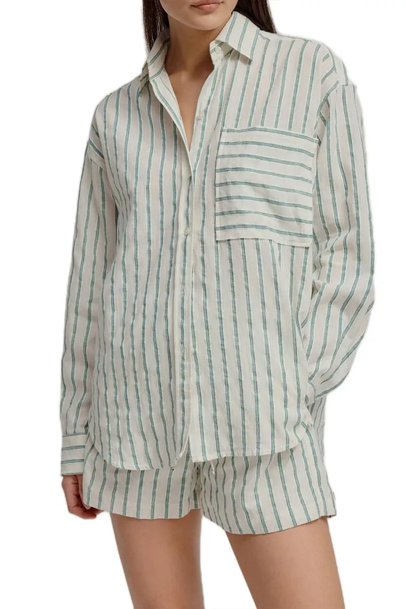 HUR1314 Breezy Stripes Lounge Set