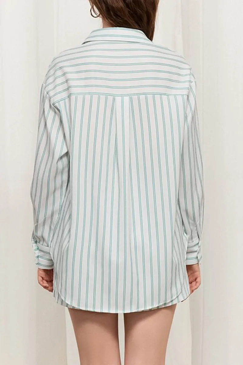 HUR1314 Breezy Stripes Lounge Set