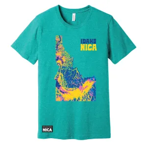 Idaho NICA Trippy Topo Tee
