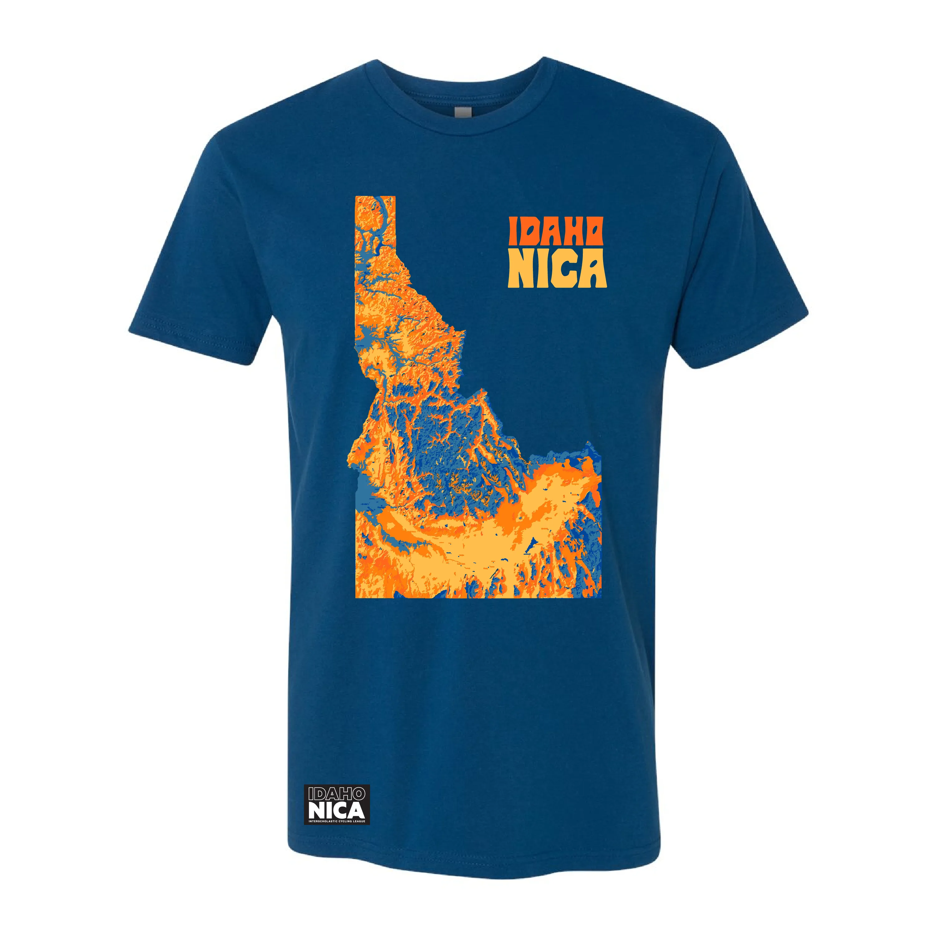 Idaho NICA Trippy Topo Tee
