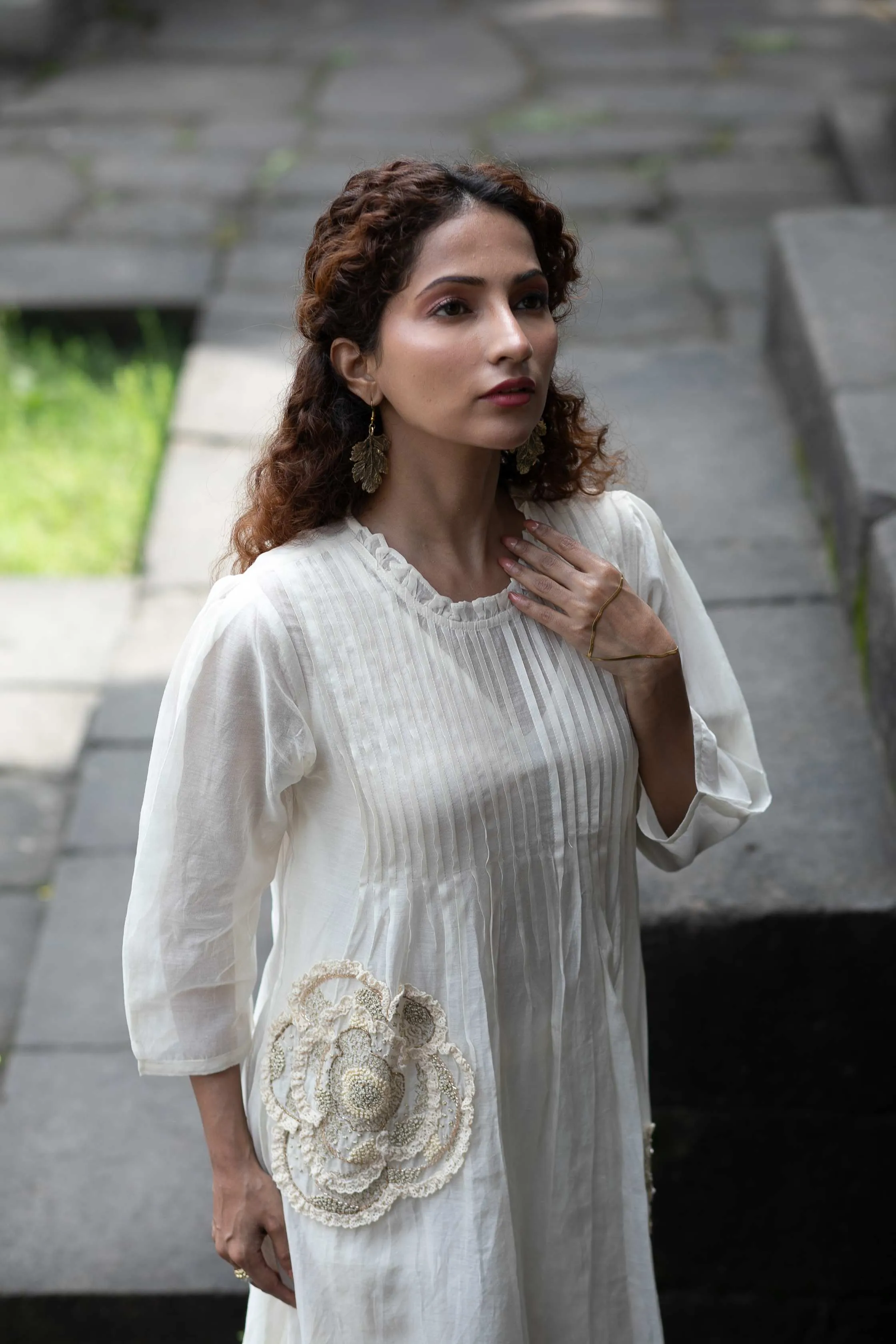 Ivory Bliss Embroidered Set