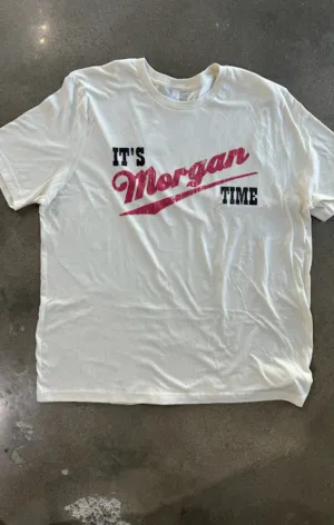 Ivory It's Morgan Time Tee